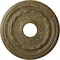 Ekena Millwork Federal Medallion (Canopies up to 8 1/2"), 15 3/8"OD x 3 5/8"ID x 1"P, Mississippi Mud Crackle CM15FEMMC - alternate 1
